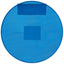 Patura de plaja promotionala rotunda 150cm C-059-AZ - Green Print