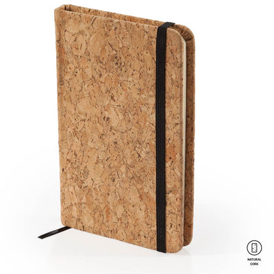 Carnet din pluta naturala A6 NB8072S102 - Green Print