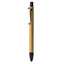Pix din bambus si fibra de grau cu stylus pentru touchscreen OASIS BL8084TA02 - Green Print