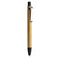 Pix din bambus si fibra de grau cu stylus pentru touchscreen OASIS BL8084TA02 - Green Print