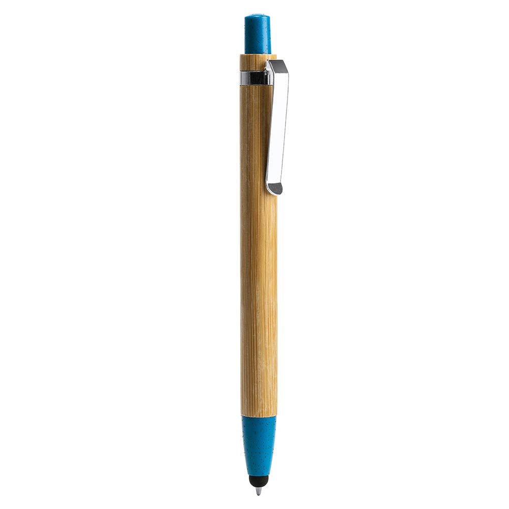 Pix din bambus si fibra de grau cu stylus pentru touchscreen OASIS BL8084TA242 - Green Print