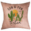 Perna sublimabila piele LEATHAIRE 40x40 BZ4040KJPR - Green Print