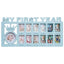 Rama foto colaj My First Year ONE 12 poze NF162215 - Green Print