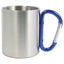 Cana metal inox sublimabila cu maner albastru A5515 - Green Print