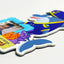 Magnet insertie foto Rechinul Capitan - CEL MAI BUN ... MG56405 - Green Print