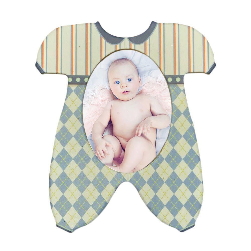 Magnet body bebelus albastru insertie foto MG57 - Green Print