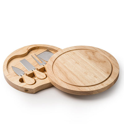 Set ustensile branzeturi lemn QU4102S129 - Green Print