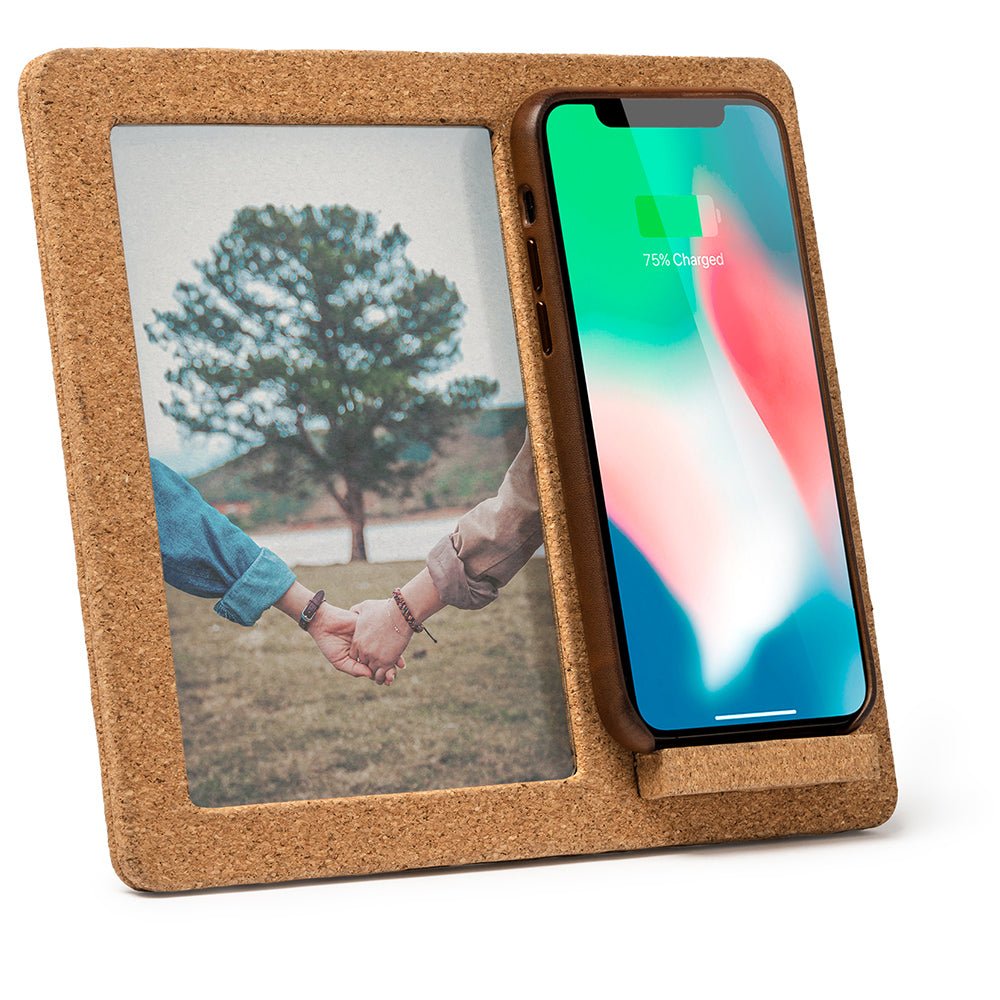 Rama foto cu incarcator wireless din pluta RF29941346 - Green Print