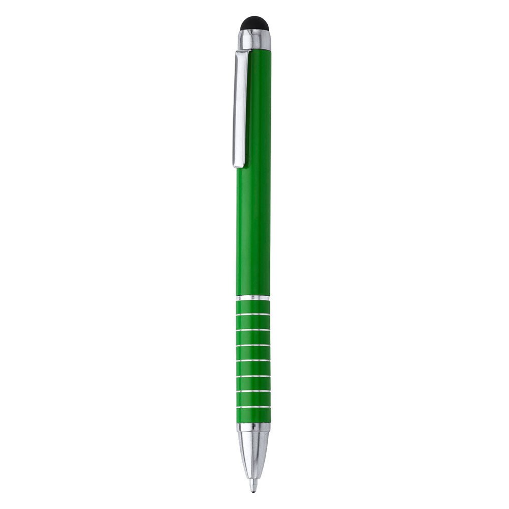 Pix metalic gravabil cu stylus pentru touchscreen FLIPO HW8004S1226 - Green Print