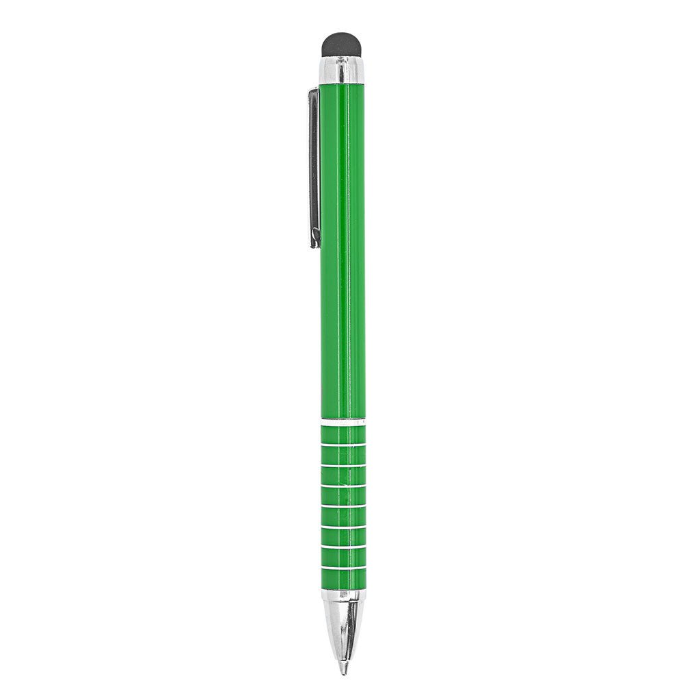 Pix metalic gravabil cu stylus pentru touchscreen FLIPO HW8004S1226 - Green Print