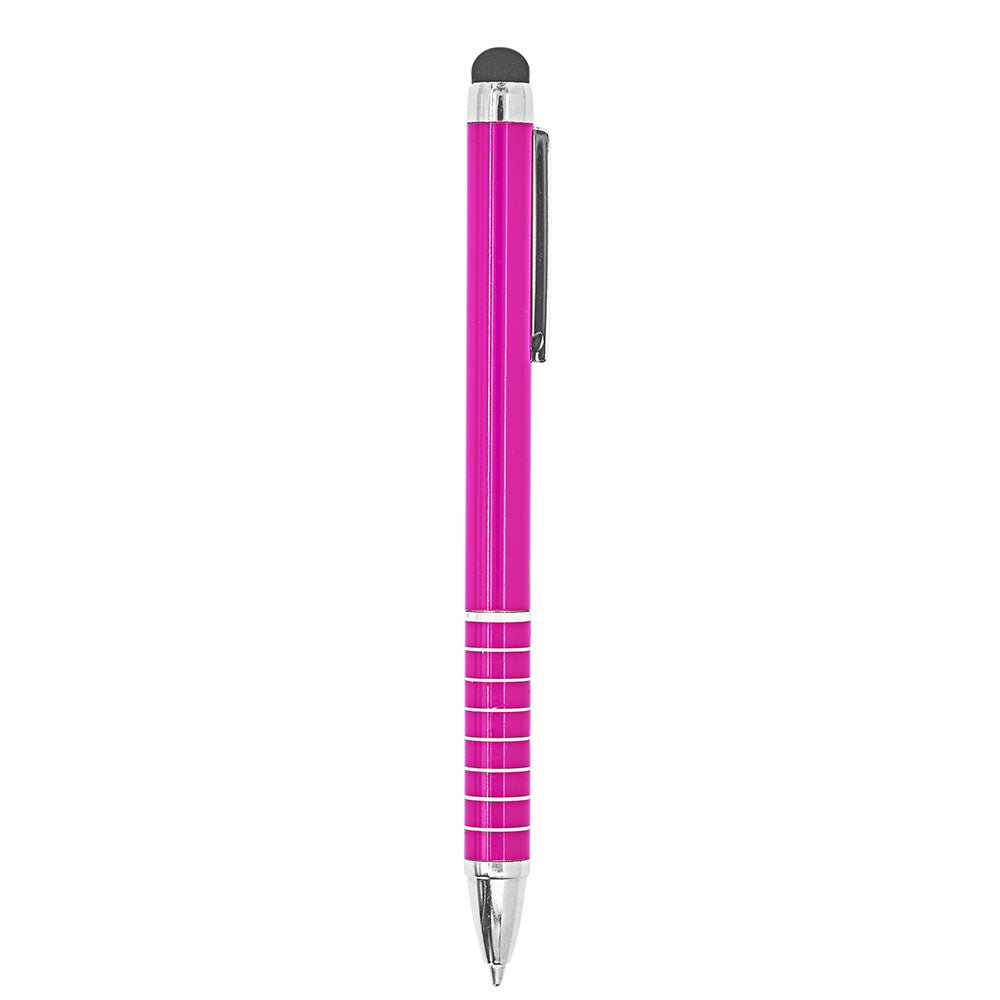 Pix metalic gravabil cu stylus pentru touchscreen FLIPO HW8004S140 - Green Print