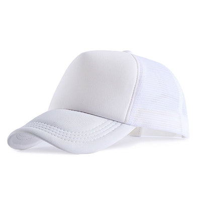 Sapca alba sublimabila Trucker TS2-01 - Green Print
