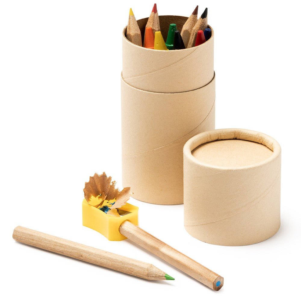 Set promotional de colorat in tub LA8092S229 - Green Print