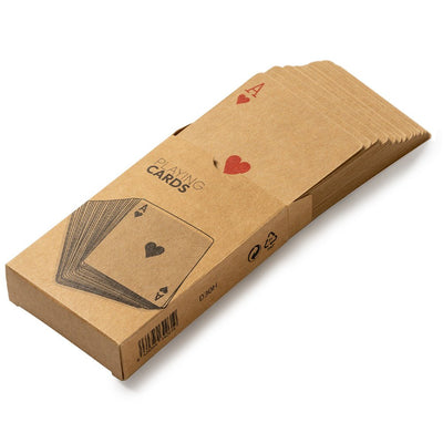 Carti de joc din carton reciclat JU1028S129 - Green Print