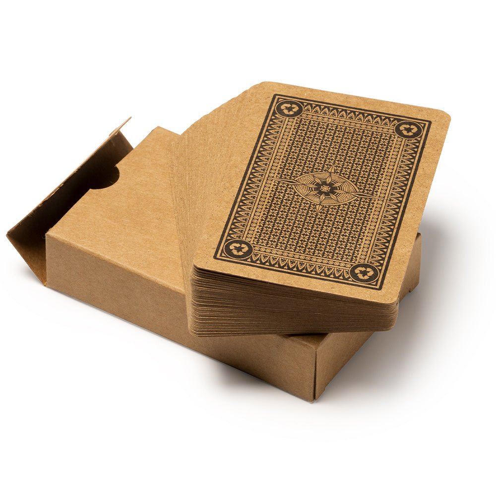 Carti de joc din carton reciclat JU1028S129 - Green Print