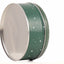 Cutie metalica rotunda verde cu model Mos Craciun XM724624 - Green Print