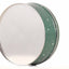 Cutie metalica rotunda verde cu model Mos Craciun XM724624 - Green Print