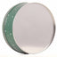 Cutie metalica rotunda verde cu model Mos Craciun XM724624 - Green Print