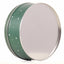 Cutie metalica rotunda verde cu model Mos Craciun XM724624 - Green Print