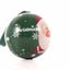 Glob de brad metalic verde cu model Mos Craciun Ø7 cm XM787817 - Green Print