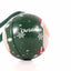 Glob de brad metalic verde cu model Mos Craciun Ø7 cm XM787817 - Green Print
