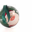 Glob de brad metalic verde cu model Mos Craciun Ø7 cm XM787817 - Green Print