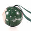 Glob de brad metalic verde cu model Mos Craciun Ø7 cm XM787817 - Green Print