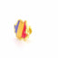 Pin metalic auriu tricolor ROMANIA ST706180 - Green Print