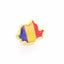 Pin metalic auriu tricolor ROMANIA ST706180 - Green Print