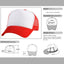Sapca verde deschis sublimabila Trucker TS2-17 - Green Print