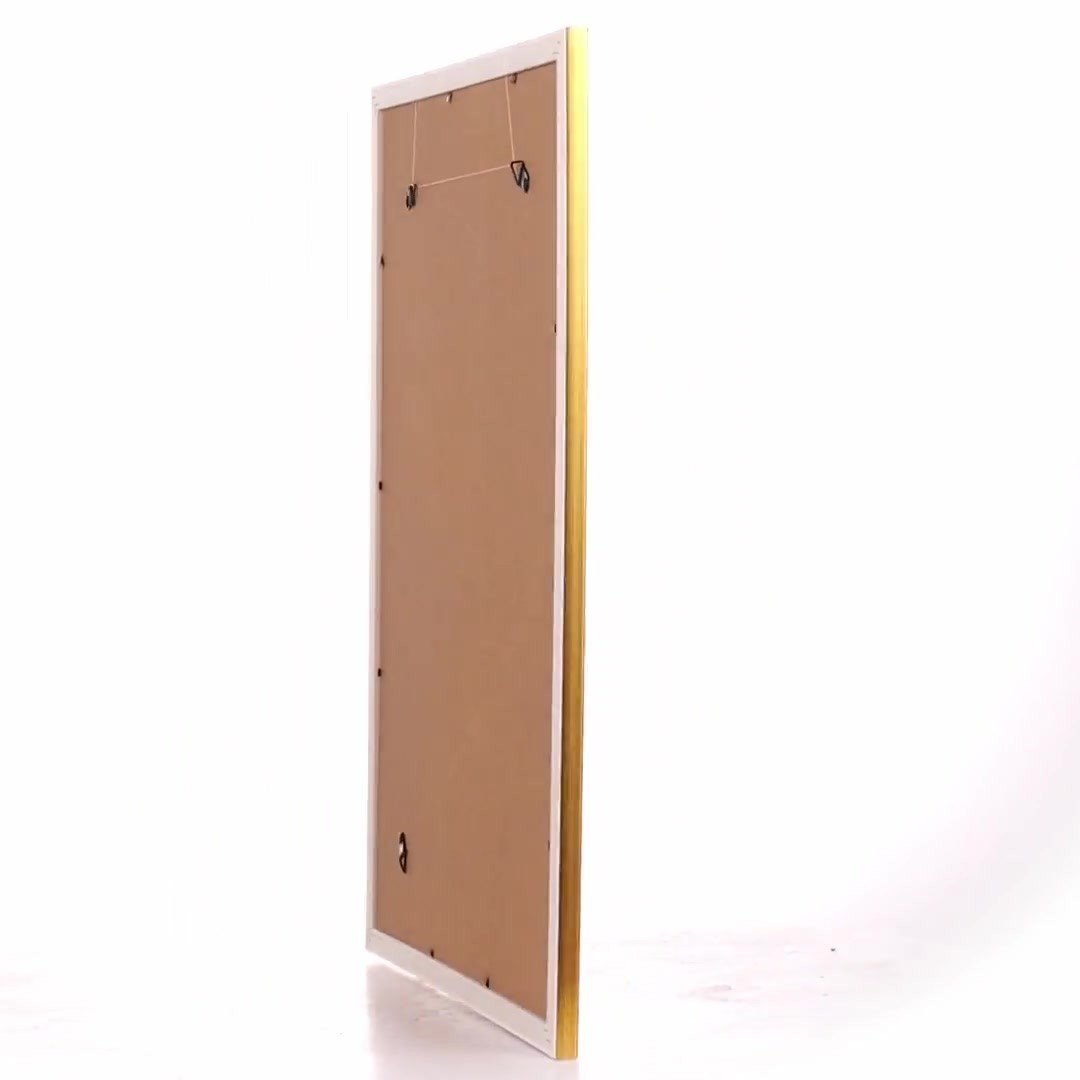 Rama foto Barcelona alb+auriu A3 FP0941A321 - Green Print