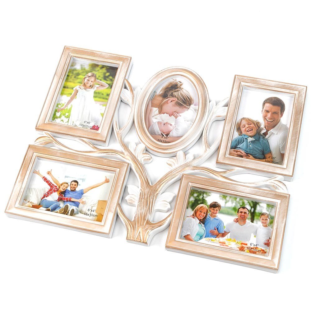 Rama foto colaj COPAC wenge 5 poze JK25 - Green Print