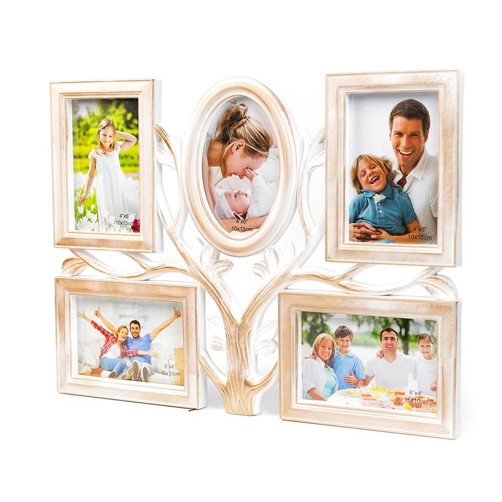 Rama foto colaj COPAC wenge 5 poze JK25 - Green Print