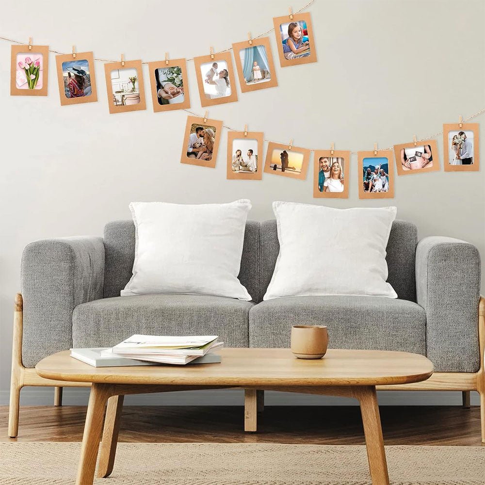 Set rame foto ghirlanda maro FC257814 - Green Print