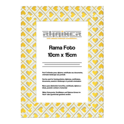 Rama foto Leon inimi aurii 10x15 FP086101544 - Green Print