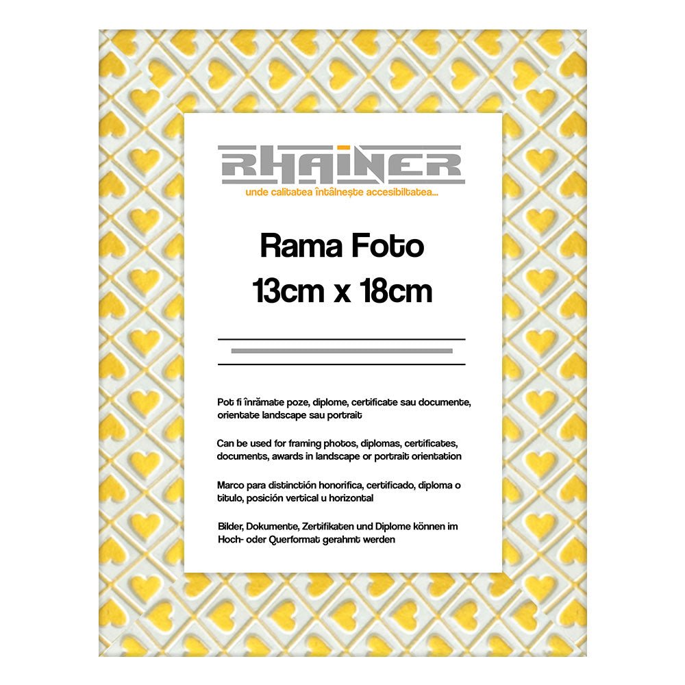 Rama foto Leon inimi aurii 13x18 FP086131844 - Green Print