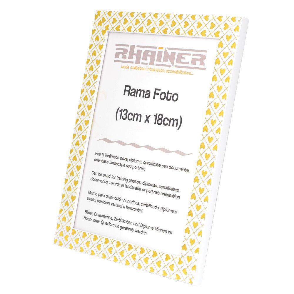 Rama foto Leon inimi aurii 13x18 FP086131844 - Green Print
