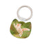Breloc sublimabil din plastic pisica SW650106 - Green Print