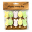 Mini carlige decorative PASTE1 - set 10 buc PR9001056 - Green Print