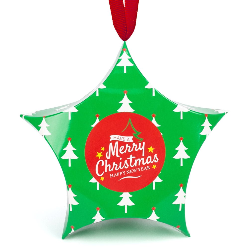 Ornament de brad din carton CRACIUN3 - set 10 buc FC257888-3 - Green Print