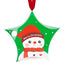 Ornament de brad din carton CRACIUN4 - set 10 buc FC257888-4 - Green Print