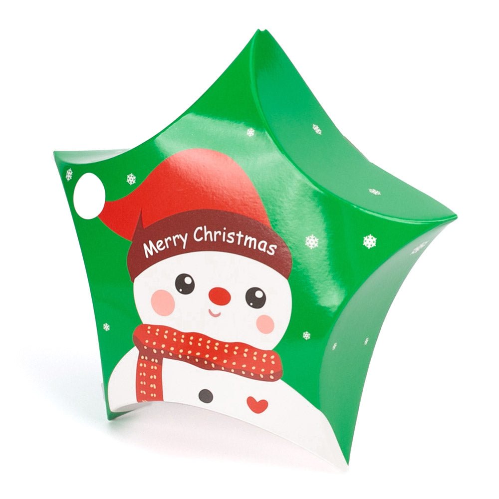 Ornament de brad din carton CRACIUN4 - set 10 buc FC257888-4 - Green Print