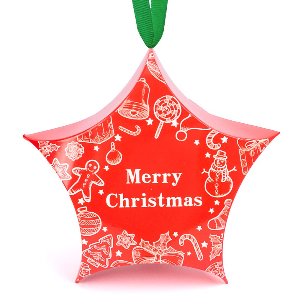 Ornament de brad din carton CRACIUN7 - set 10 buc FC257888-7 - Green Print