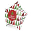 Ornament de brad din carton CRACIUN8 - set 10 buc FC257888-8 - Green Print