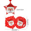 Ornament de brad din carton CRACIUN8 - set 10 buc FC257888-8 - Green Print