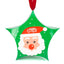 Ornament de brad din carton CRACIUN10 - set 10 buc FC257888-10 - Green Print
