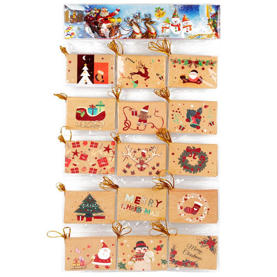 Mini felicitari 6x9 modele CRACIUN2 - set 120 buc XCC3014 - Green Print