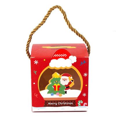 Cutie cani 3D Craciun cu maner de sfoara B7186540 - Green Print