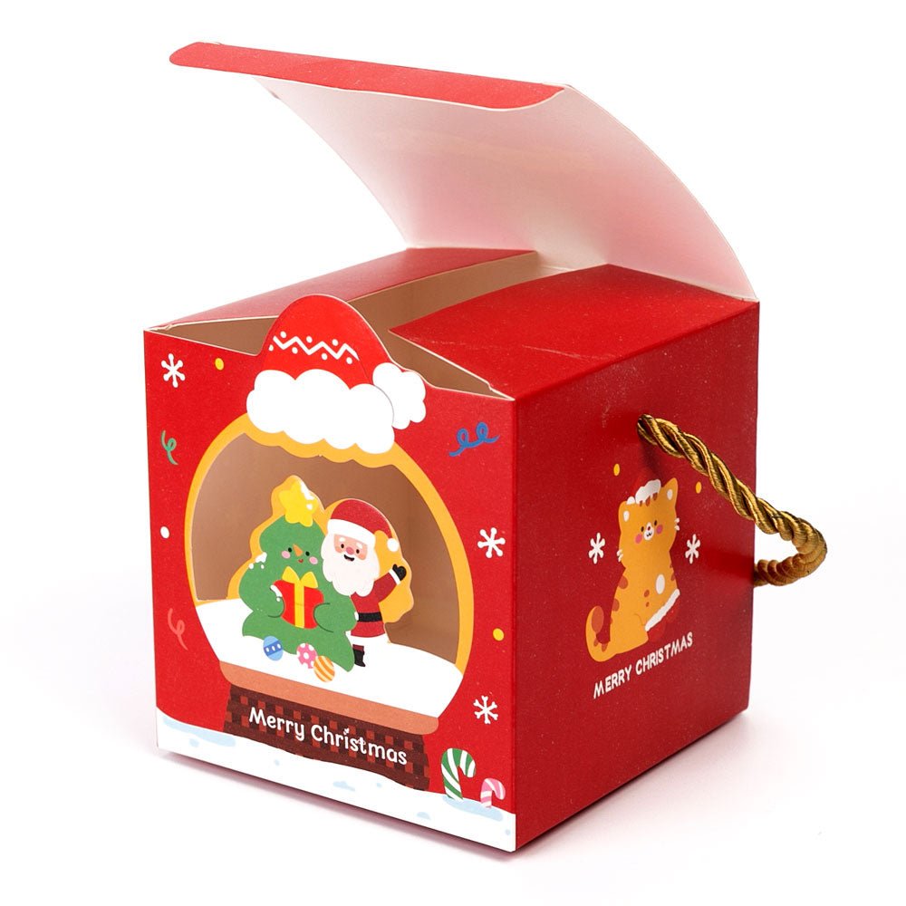 Cutie cani 3D Craciun cu maner de sfoara B7186540 - Green Print
