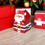 Cutie cani 3D Mos Craciun rosu B7107471 - Green Print